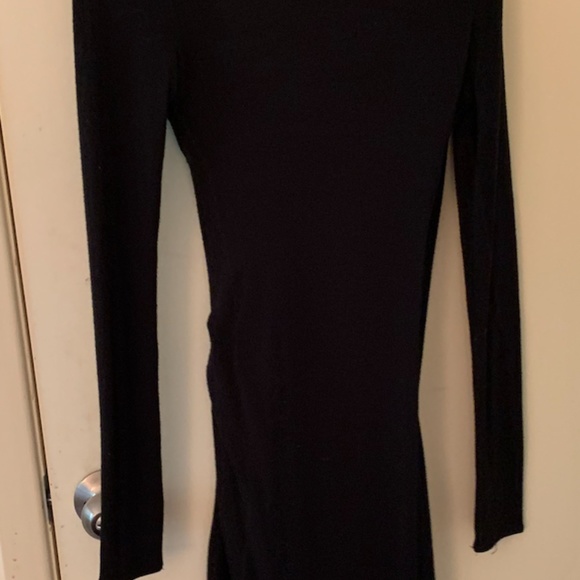 Aritzia Wilfred Free Bodycon Black Dress - Picture 4 of 4